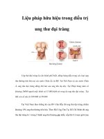 Liệu pháp hữu hiệu trong điều trị ung thư đại tràng pps