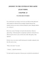 LUYỆN ĐỌC TIẾNG ANH QUA TÁC PHẨM VĂN HỌC-JOURNEY TO THE CENTER OF THE EARTH -JULES VERNE- CHAPTER 23 ppt