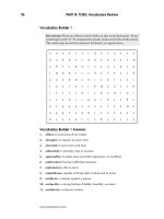 Peterson’s master toefl vocabulary part 16 ppsx