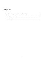 Chuyên đề Phương pháp tọa độ trong mặt phẳng luyện thi đại học