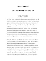 LUYỆN ĐỌC TIẾNG ANH QUA TÁC PHẨM VĂN HỌC-JULES VERNE -THE MYSTERIOUS ISLAND- CHAPTER 20 potx