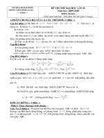 ĐỀ TOÁN ĐẲNG CẤP ĐH-CĐ SỐ 25