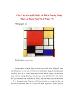 Các trào lưu nghệ thuật - Phần 7 pps