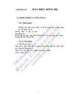 kỹ thuật đo lường và tính toán thiết kế máy điện, chương 18 pptx