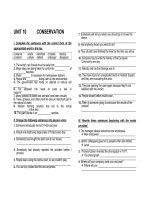 unit 10-conservation