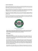 giá trị thương hiệu heiniken