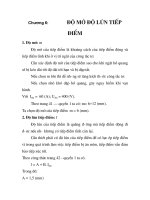 CÔNG TẮC TƠ, chương 6 pdf