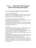 quy hoạch phát triển hệ thống điện, chương 1 ppt