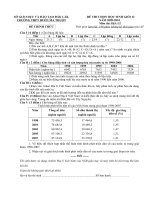 Đề thi chọn học sinh giỏi môn Địa lớp 12 năm 2009-2010 pps