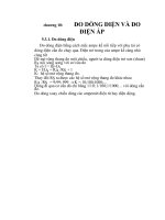 kỹ thuật đo lường và tính toán thiết kế máy điện, chương 10 doc