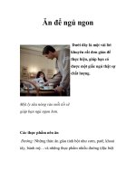 Ăn để ngủ ngon ppsx