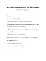 Gia hạn giấy phép hoạt động của công trình khí tượng thuỷ văn chuyên dùng ppt