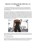 Đẹp hơn với những bài tập chiều theo vóc dáng potx