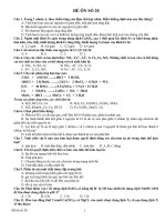 Đề CĐ-ĐH số 20