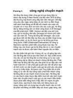 Hệ thống viễn thông điện tử, Chương 3 ppt