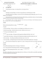 on tap chuyen de dao dong vao song co