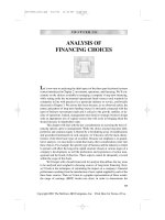 FINANCIAL ANALYSIS: TOOLS AND TECHNIQUES CHAPTER 10 pot