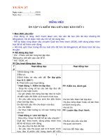 lớp 3 tuần 27 CKT ( 3 cột )