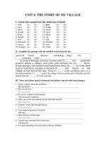 UNIT 8_THE STORY OF MY VILLAGE.doc