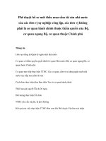 Phê duyệt hồ sơ mời thầu mua sắm tài sản nhà nước của các đơn vị sự nghiệp công lập, các đơn vị không phải là cơ quan hành chính thuộc thẩm quyền của Bộ, cơ quan ngang Bộ, cơ quan thuộc Chính phủ pptx