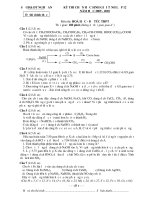 Đề Thi Học Sinh Giỏi HOÁ 12 - Tỉnh Nghệ An - Bổ Túc THPT [2009 - 2010] doc