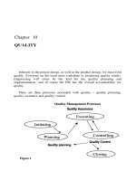 PROJECT MANAGEMENT FOR TELECOMMUNICATIONS MANAGERS CHAPTER 10 pps