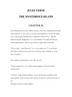 LUYỆN ĐỌC TIẾNG ANH QUA TÁC PHẨM VĂN HỌC-JULES VERNE -THE MYSTERIOUS ISLAND- CHAPTER 28 doc