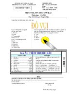 Đề thi TH THCB 5