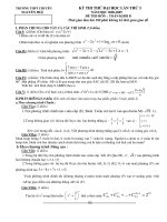 Đề thi thử đại học Trường Chuyên Nguyễn Huệ ppsx