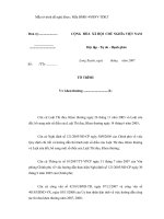 Mẫu tờ trình đề nghị khen thưởng pptx