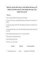 Đăng ký chuyển đổi công ty trách nhiệm hữu hạn có 01 thành viên thành công ty trách nhiệm hữu hạn có 02 thành viên trở lên pps