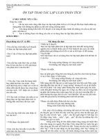 giáo án phụ đạo ngữ văn 11