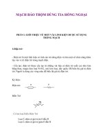 Mạch báo trộm dùng tia hồng ngoại P1 docx