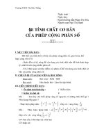 bai 8.tính chất cơ bản của phép cộng phân số