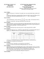 Đề thi học sinh giỏi tỉnh Thanh Hóa.