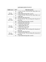 GIÁO ÁN MÔN ÂM NHẠC TUẦN 25