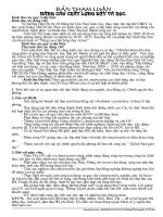 THAM LUAN: DAY TOT HOC TOT (DAI HOI CHI BO)