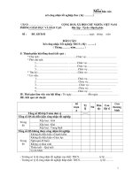 Mẫu báo cáo xét công nhận tốt nghiệp trung học cơ sở pps