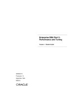 Enterprise DBA Part 2: Performance and Tuning Volume 1 • Student Guide pdf
