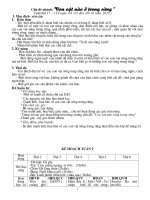 Bé biết gì về các con vật sống trong rừng ( CĐ: Bé yeu các con vật Tuàn 2)