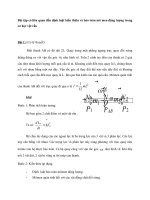 Bài tập có liên quan đến định luật biến thiên và bảo toàn mômen