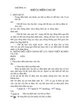 Bài giảng môn học khí cụ điện Chương 14 doc