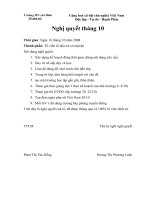 NGHI QUYET TO NHA TRE