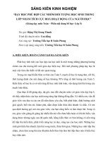 SKKN dạy học phù hợp các nhóm đối tượng HS