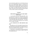 Môi trường giáo dục - Chương 2 - Phần 1 docx