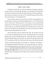 báo cáo chuyên đề Hóa học  cấp TP