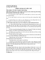 Phiếu đánh giá tiêu chí