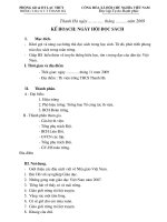 KH Tỏ chức ngày hội đọc sách