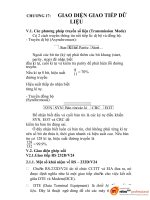 bài giảng môn học kỹ thuật truyền tin, chương 17 ppsx