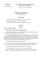 NGHỊ ĐỊNH CỦA CHÍNH PHỦ Về thi hành Luật Đất đai pot